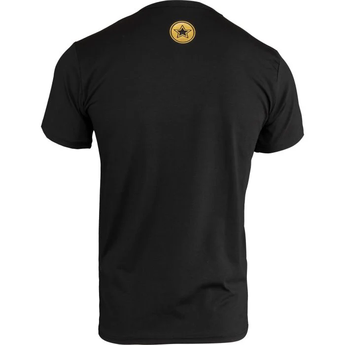 TOP TEN T-Shirt "Power Ink 3D" Black/Gold - Image 4
