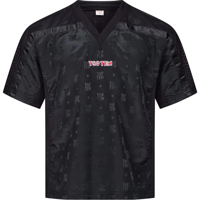 TOP TEN T-Shirt, V-Neck for kickboxing "Mesh" - Image 4