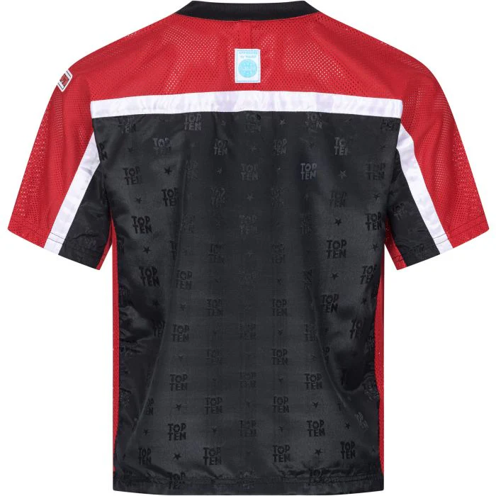 TOP TEN T-Shirt, V-Neck for kickboxing "Mesh" - Image 5