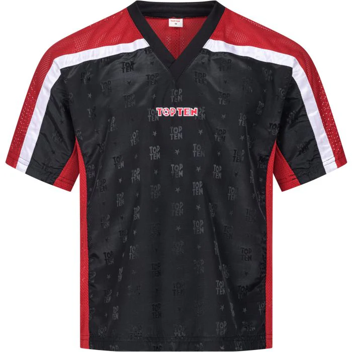 TOP TEN T-Shirt, V-Neck for kickboxing "Mesh" - Image 6