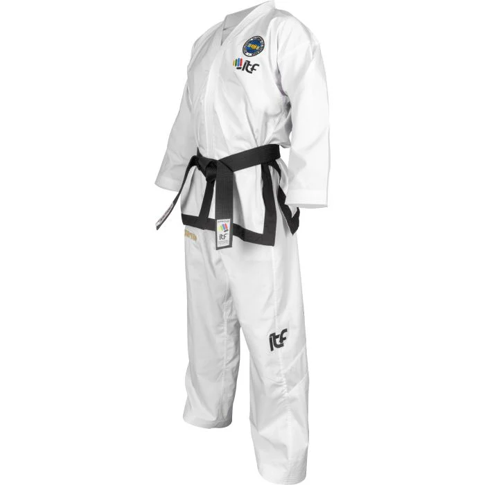 Taekwon-Do Dobok "Premium Gold" (1st - 3rd Dan) (ITF Approved) - Image 4
